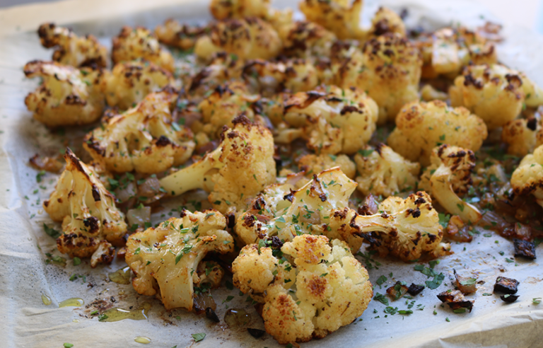 Roasted Cauliflower Florets – Top Shelf Fruits