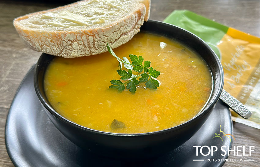 Chicken, Vegetable & Barley Soup – Top Shelf Fruits