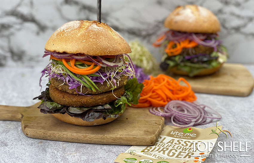 Ultimate Double Veggie Burger