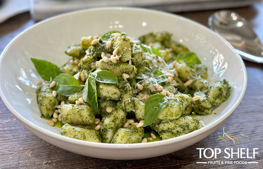 Basil Pesto Gnocchi