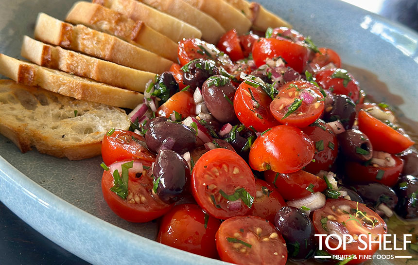 Tomato, Olive & Herb Salad