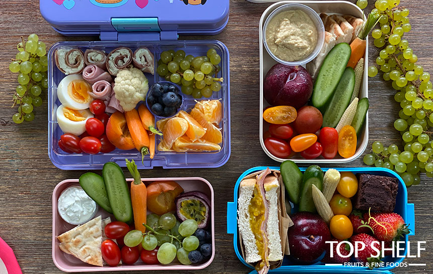 Back to School with Rainbow Lunch Boxes