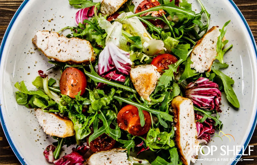 Chicken & Radicchio Salad