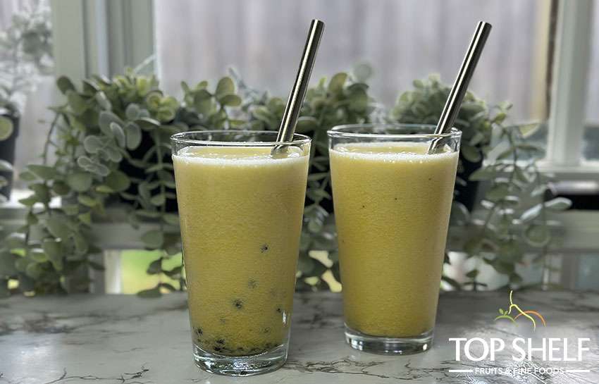 Orange, Apple, Pineapple, Passion Fruit & Ginger Juice